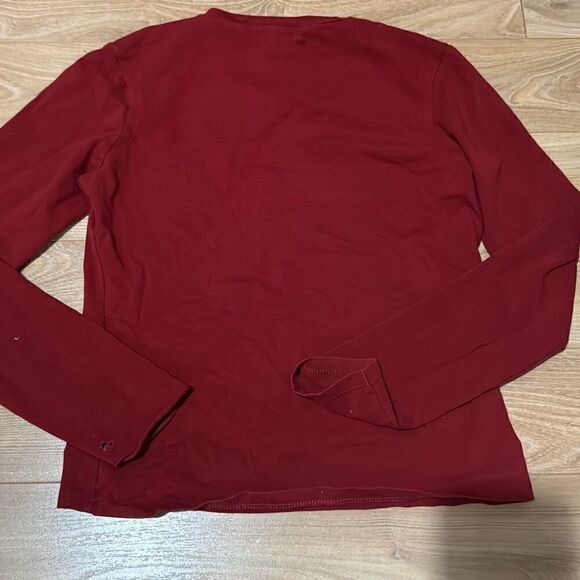 Banana Republic red long sleeve size small - Picture 6 of 6